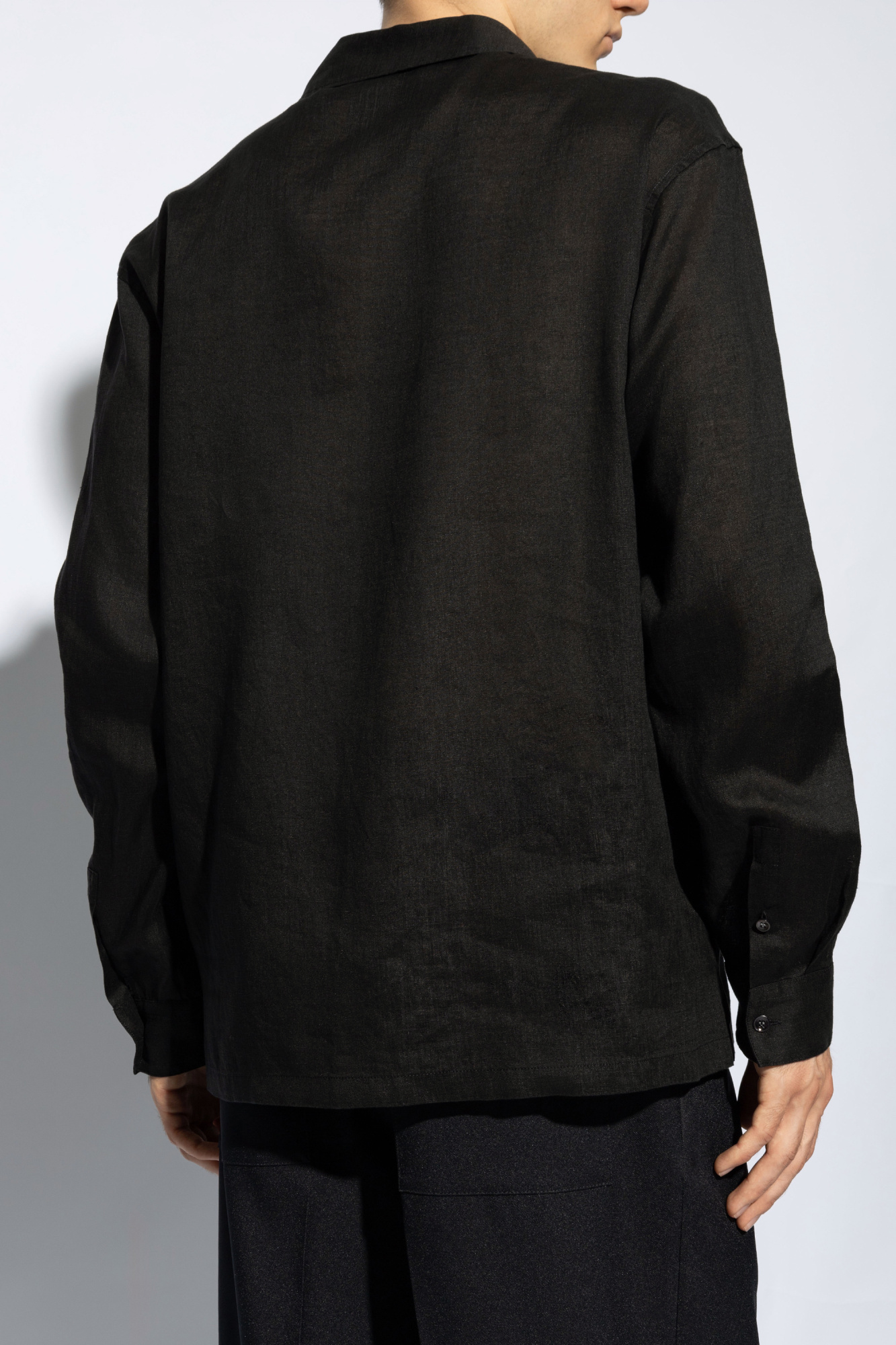 トップス GIORGIO ARMANI Linen Wide Shirt undefined